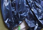 Rain jacket man
