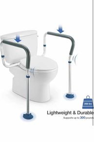 toilet safety rail