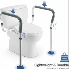 toilet safety rail