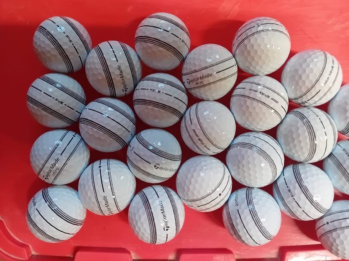 24 Taylormade TP5 Stripe, Grade A/Pearl