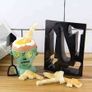 Zombie Eggpocalypse Egg Cup, Spoon and Toast Cutter Breakfast Set (Brand New & Unopened) Image 3