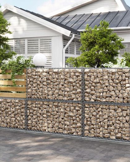 DIY Gabion baskets (100x50x50) x 10. FREE P&P