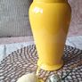 Beautiful yellow ceramic vase Image 4