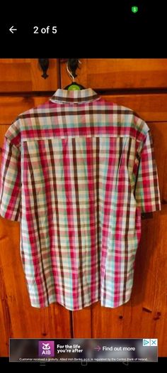 Men's Handerson short sleeve shirt.