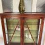 Classic mid century teak display cabinet Image 2