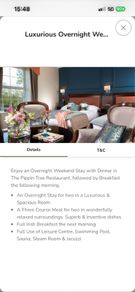 Voucher for Killashee Hotel Naas