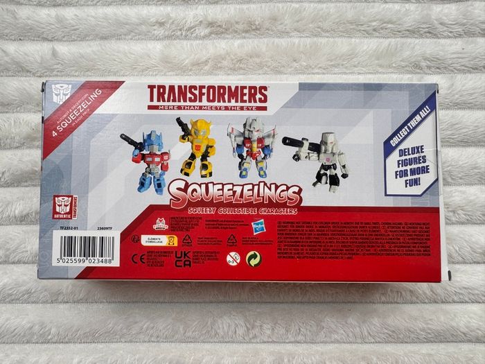 Transformers Squeezelings Squeezy Collectible Character Autobot and Decepticon Please see photos