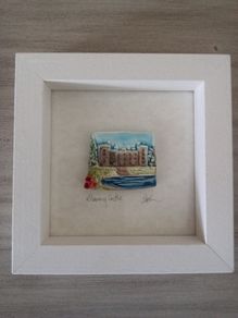 New Sharlene Temple Ceramic Mini Kilkenny Castle 16cm x 16cm
