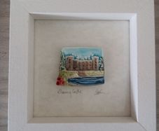 New Sharlene Temple Ceramic Mini Kilkenny Castle 16cm x 16cm