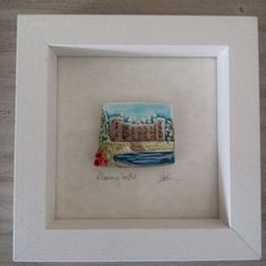 New Sharlene Temple Ceramic Mini Kilkenny Castle 16cm x 16cm