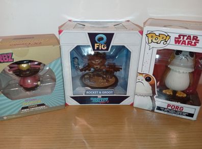 collection of boxed figures all unused collection only swords dublin