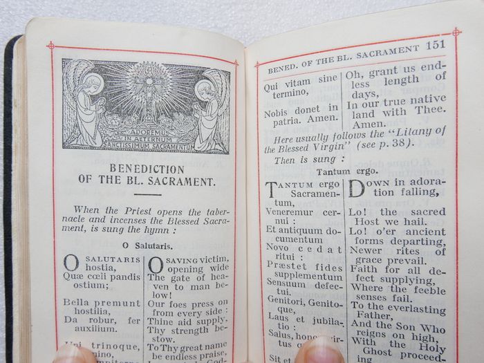 Vintage The Treasury of the Sacred Heart: A Prayer Book for Catholics