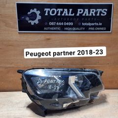 Peugeot partner 2018-23 driver headlight
