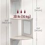 5 Tier Corner Shelf Unit Image 4