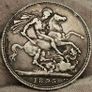 Great Britain Silver 1895 Crown Queen Victoria LIX Image 2