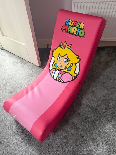 Princess Peach Super Mario Rocker Gaming Chair
