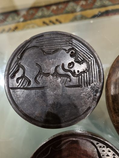 Hand  Carved Coasters