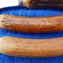 Vintage Newbridge Cutlery Co Horn Carving Set Shur Edge Knife Fork Steel Rochester Image 9