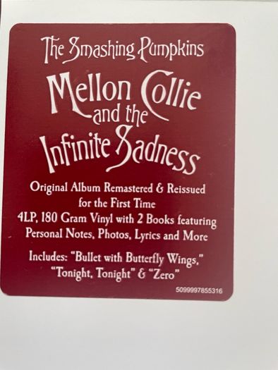 Smashing Pumpkins - Mellon Collie And The Infinite Sadness (Boxset)