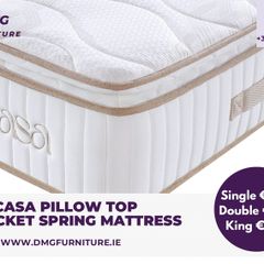 New 5ft King Size Casa Pillowtop Mattress