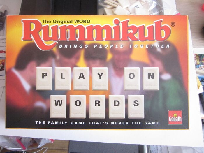 The Original Word Rummikub Board Game by Goliath 1995