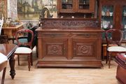 Italian School Carved Mahogany Renaissance Revival Sideboard