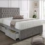 Hilton Divan Double & King Size Bed With Drawers Storage Image 3