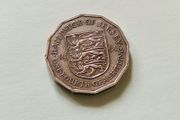 1964 Elizabeth II UK Bailiwick of Jersey One Fourth of a Shilling