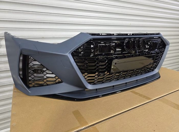Complete front Bumper for Audi A7 C8 S6 RS6 honeycomb style