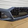 Complete front Bumper for Audi A7 C8 S6 RS6 honeycomb style Image 4