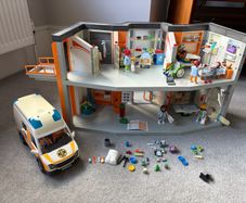 Playmobil Hospital and Ambulance