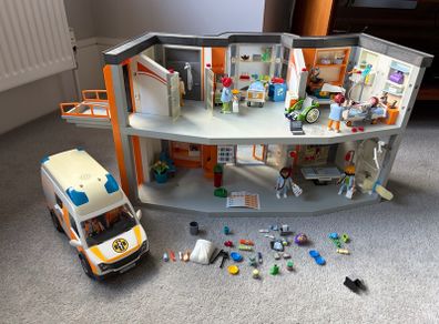 Playmobil Hospital and Ambulance