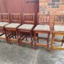5 Wooden Bar Stools Image 8
