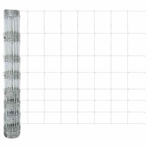Field Fence Silver 50 x 1 m Galvanised steel