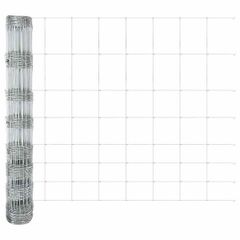 Field Fence Silver 50 x 1 m Galvanised steel