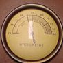 Vintage Three-Piece Wall Weather Station Image 3