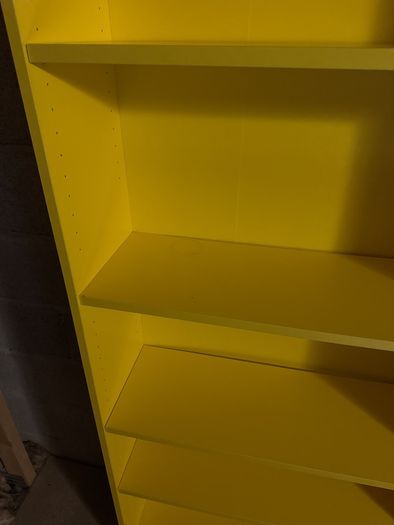 IKEA 40th anniversary Billy bookcase in bright yellow hue
