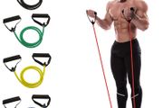 Resistance Bands With Handles, Exercise Bands, Workout Bands With Handles For Men Women, Strength Training Equipment At Home