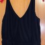Other Stories long black Grecian dress Image 2