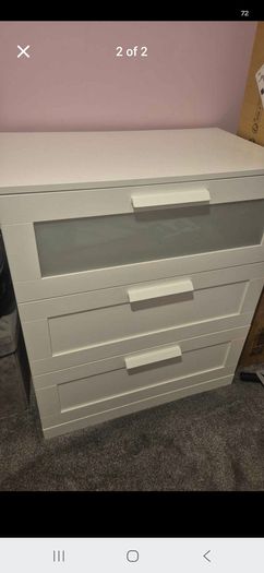 Ikea brimnes chest of 3 drawer