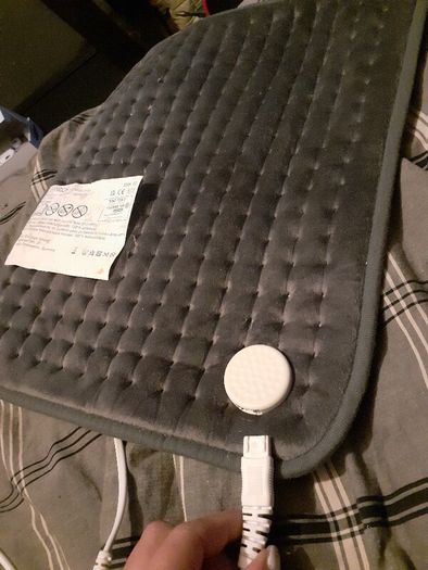 sanitas pillow heater our sit down lay ur back on it legs ect