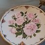 Vintage Rose Plates X 3 Image 4