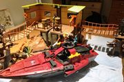 Action Force GI JOE Coastal supply post diorama