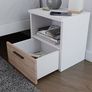 NEW SALE | Bedside Tables, Bedside Drawers, Bedside Cabinet, 1 Drawer, End Table with Storage Shelf, Sonoma. Size: W37 x H40 x D30 cm Image 3