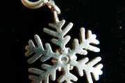 Thomas Sabo Real Diamond  Snowflake  Charm 925 Sterling Silver 2,1g