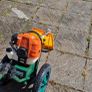 Rufcut grass trimmer on wheels. Image 4