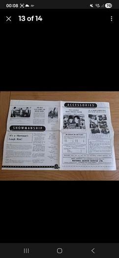 Laurel and Hardys Laughing 20s Pressbook and Photos