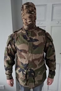 Camouflage Army Jacket New. French army jacket. New. Great for fishing, hunting, camping airsoft etc
