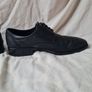 ecco tray tech single toe shoes Size 9 eu 44 black leather in good condition Image 7