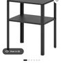 Ikea side table Knarrevik Image 2